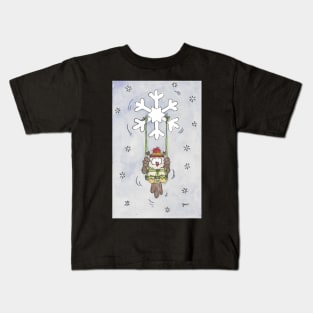 Snowflake Owl Kids T-Shirt